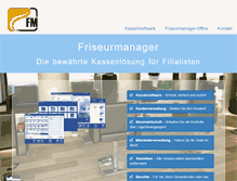 Tablet Screenshot of friseurmanager.com